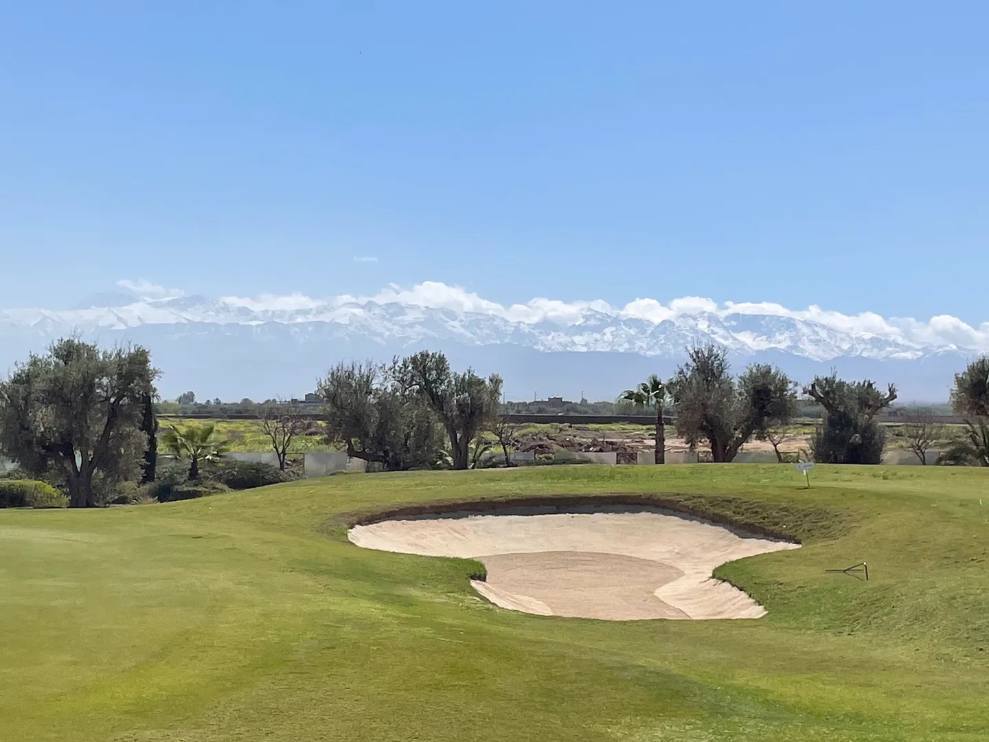 Golfplatzansicht