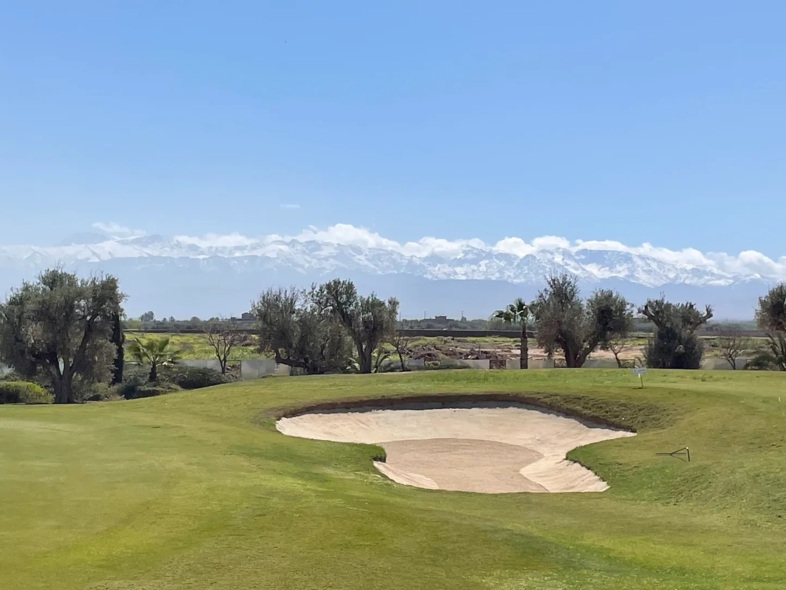 Golfplatzansicht