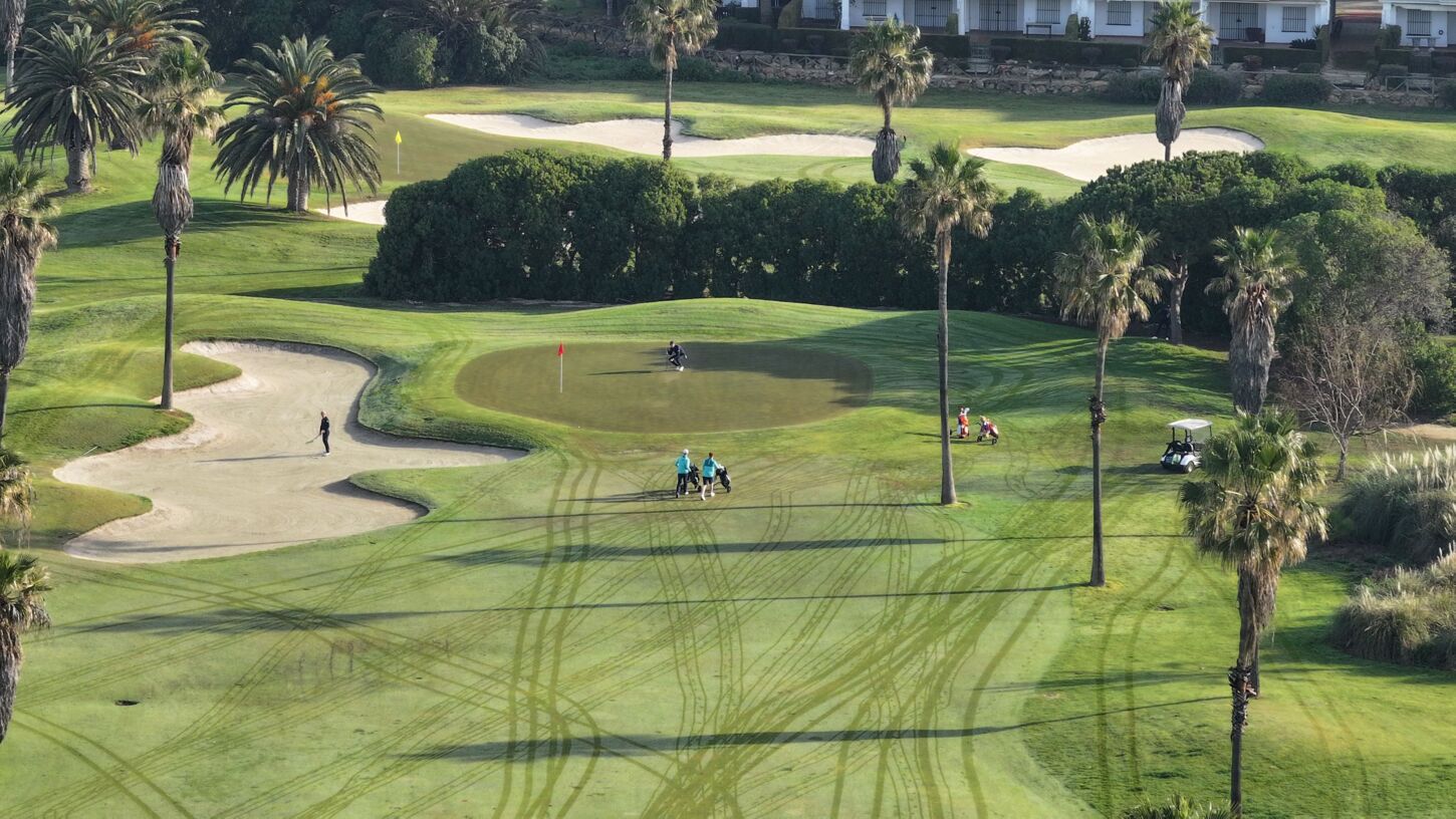 Golfplatzansicht