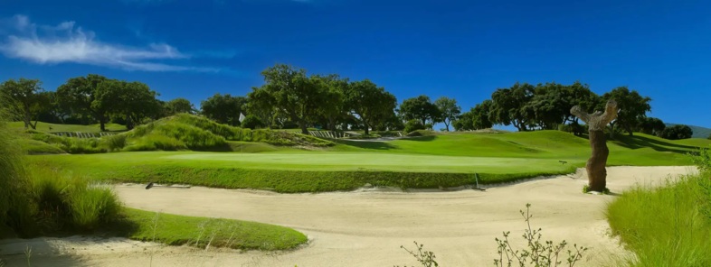 Golfplatzansicht
