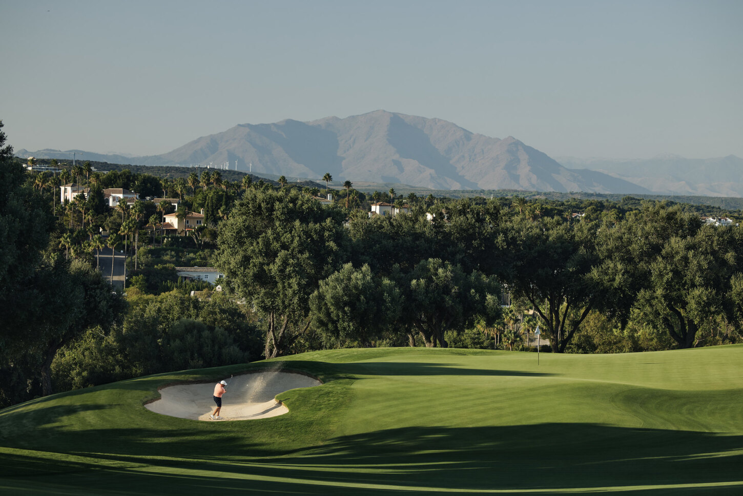 Golfplatzansicht
