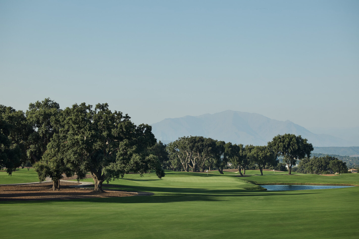 Golfplatzansicht