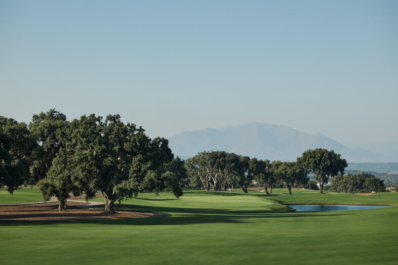Golfplatzansicht
