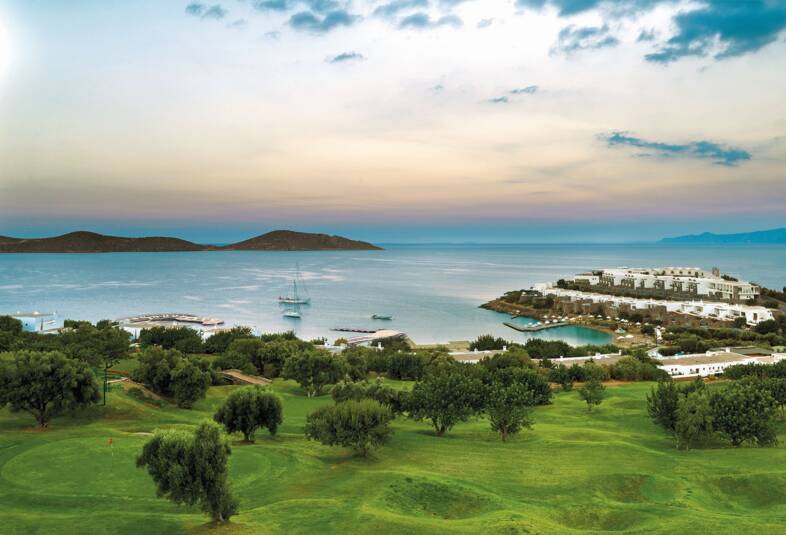 Golf course Porto Elounda Golf Club 3897