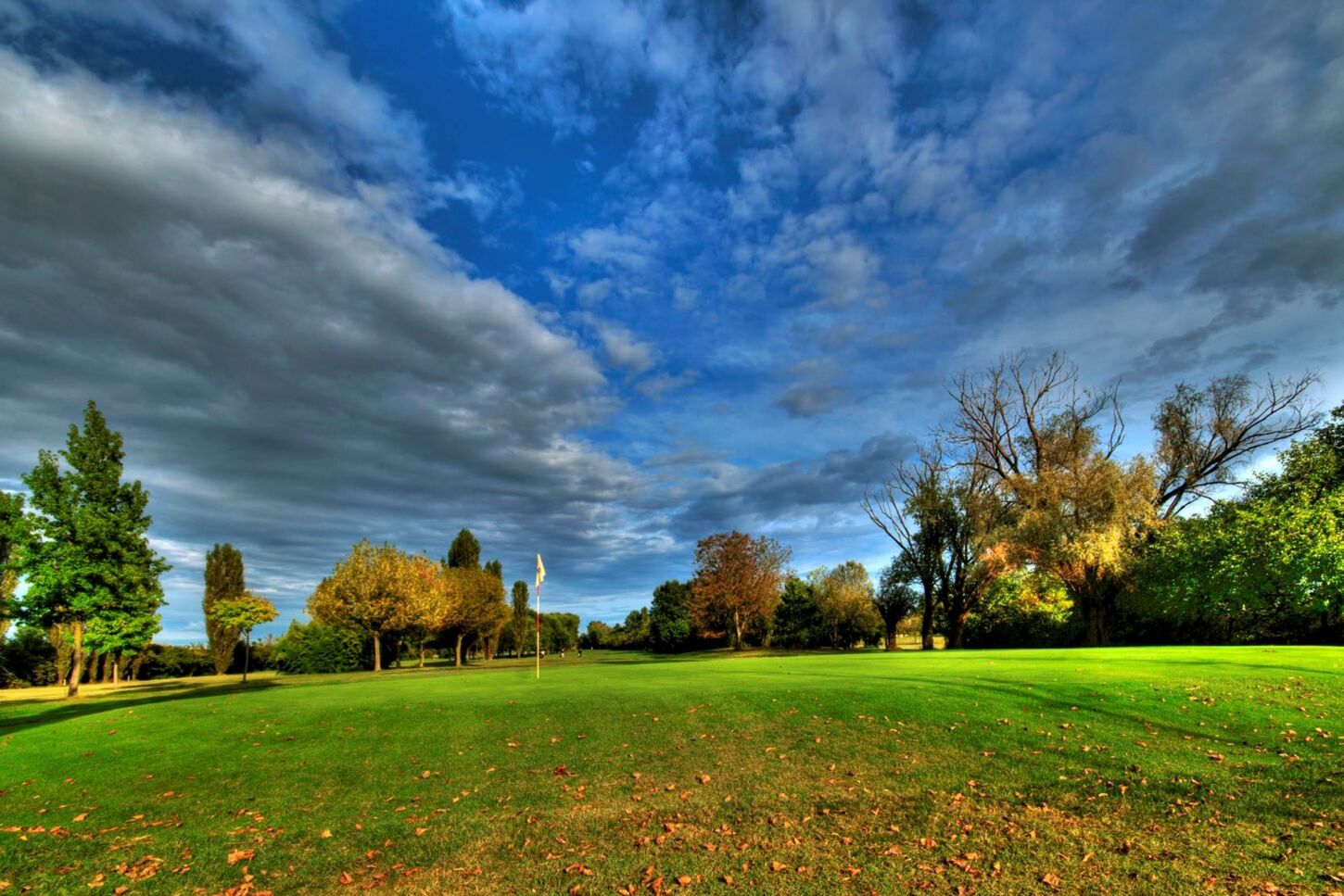 Golfplatzansicht