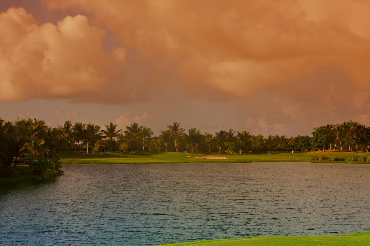 Golfplatzansicht