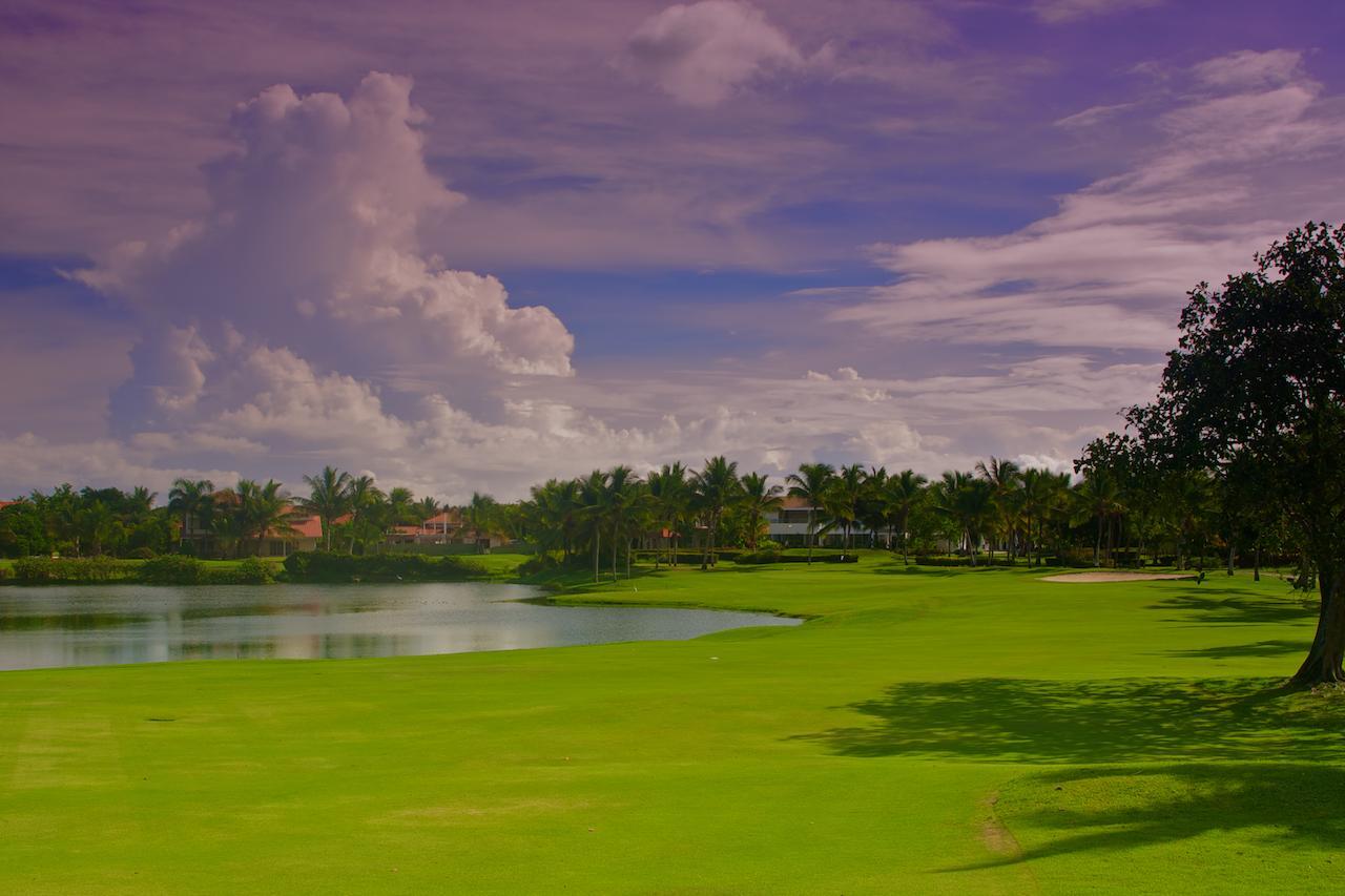 Golfplatzansicht