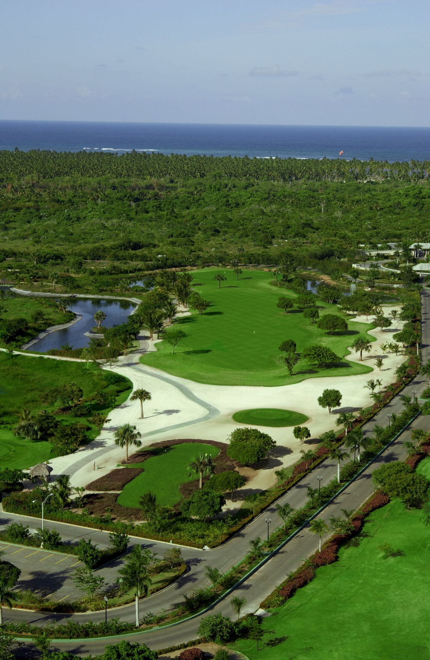 Golfplatzansicht