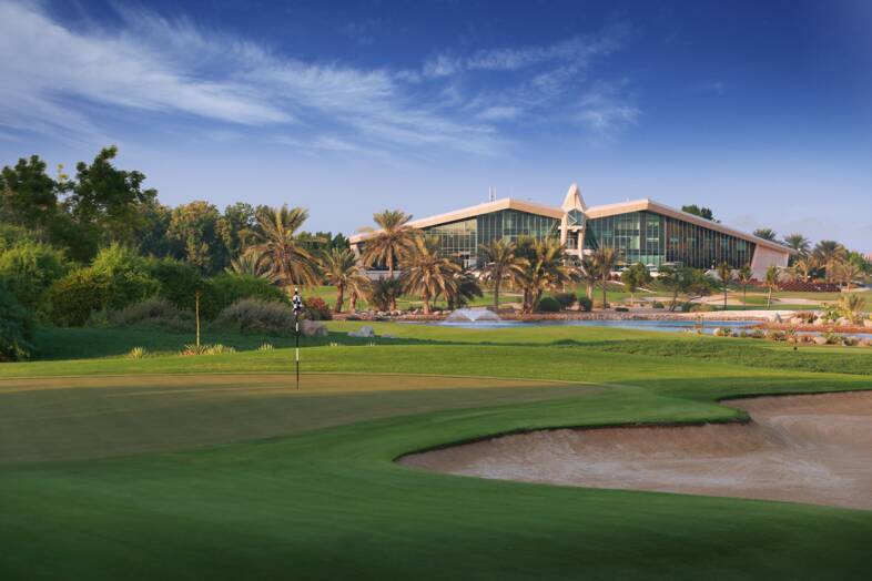 Golf course Abu Dhabi Golf Club 3534