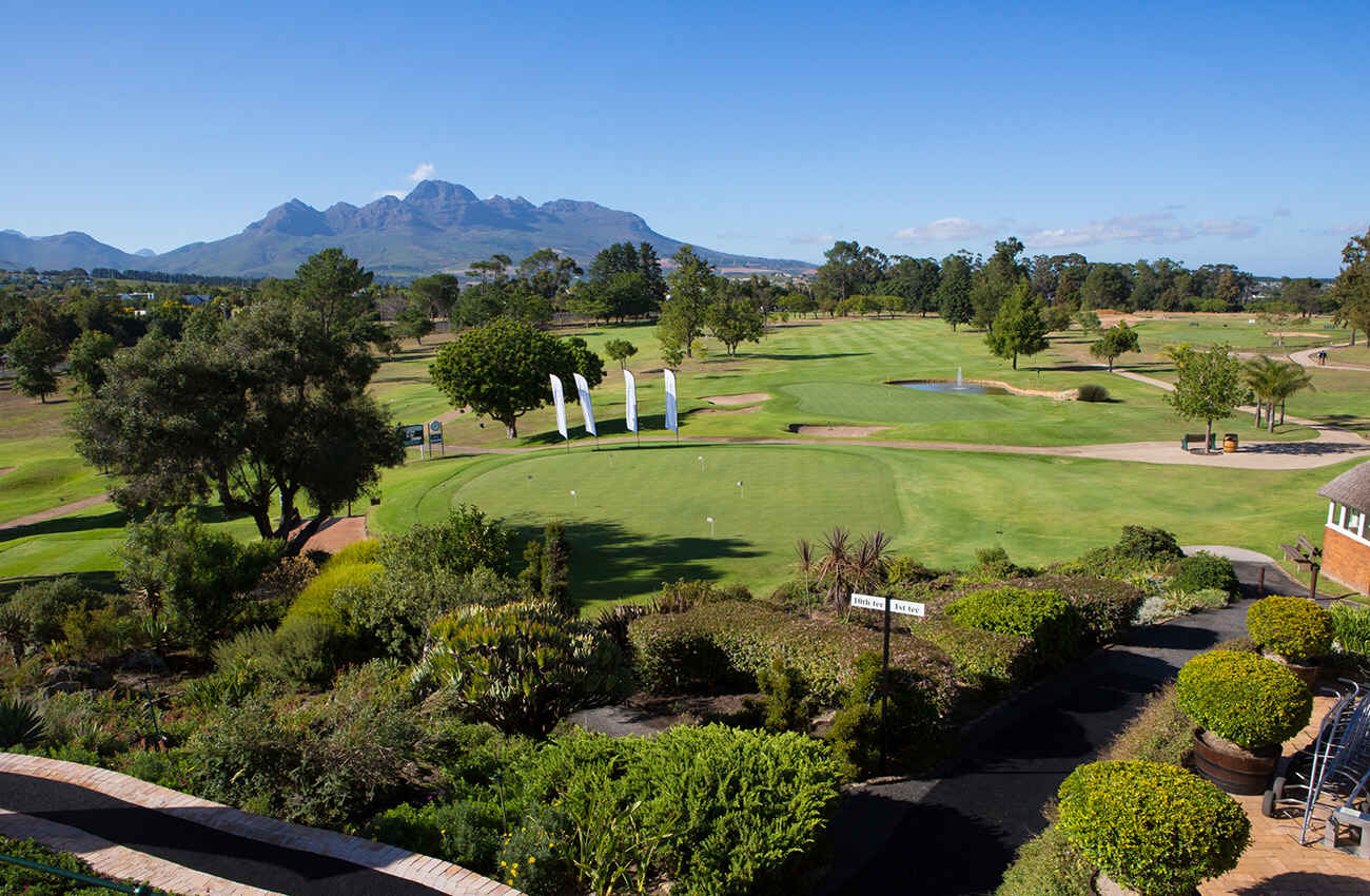 Golf course Stellenbosch Golf Club 2623