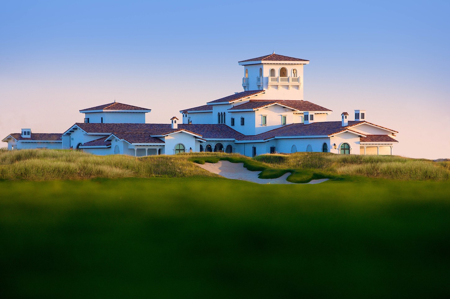 Golf course Yas Links Abu Dhabi 3579