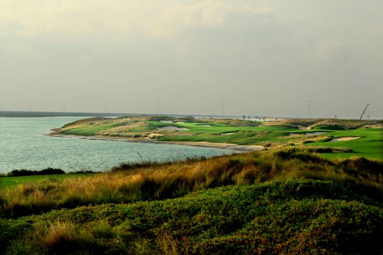 Golf course Yas Links Abu Dhabi 3576