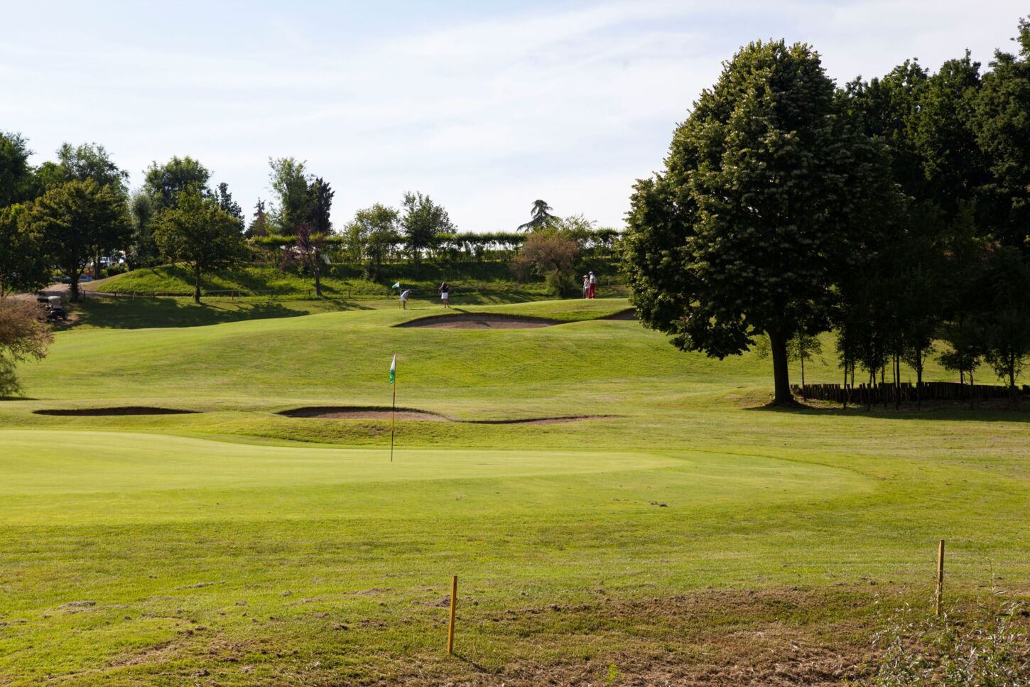 Golfplatzansicht