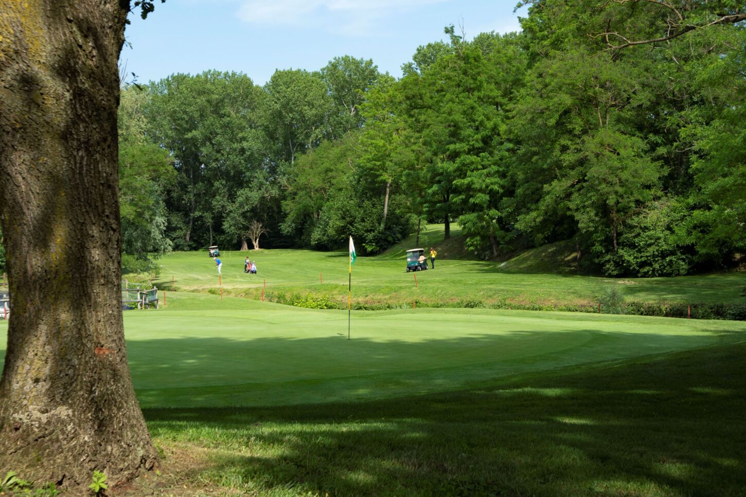 Golfplatzansicht