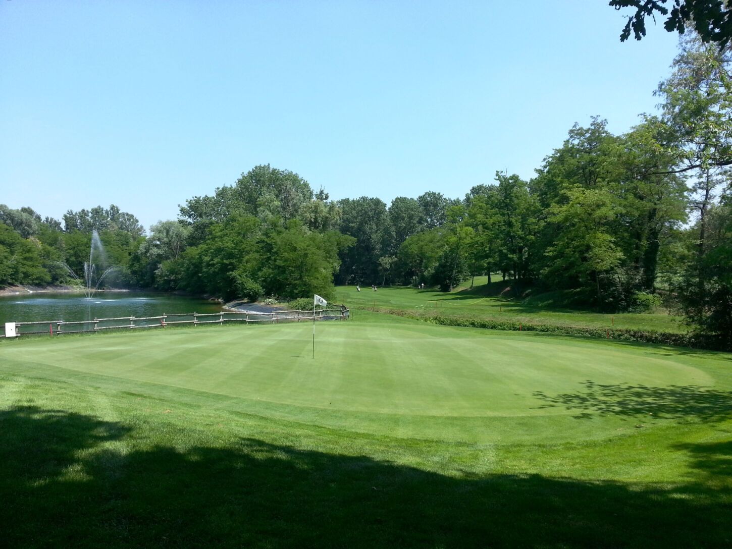 Golfplatzansicht