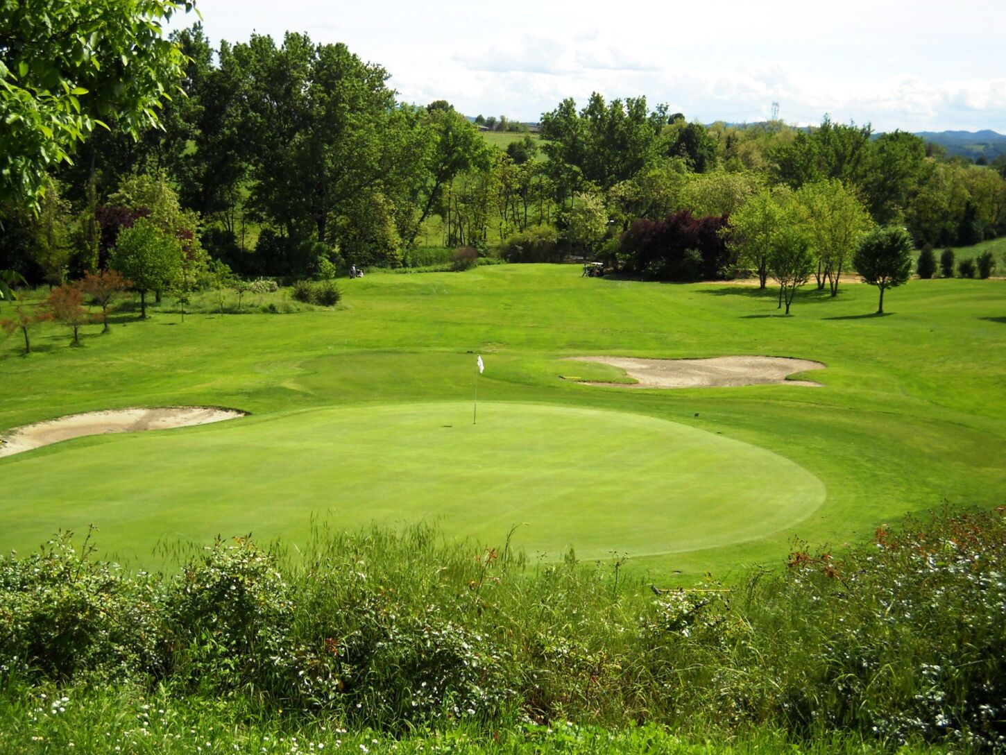 Golfplatzansicht