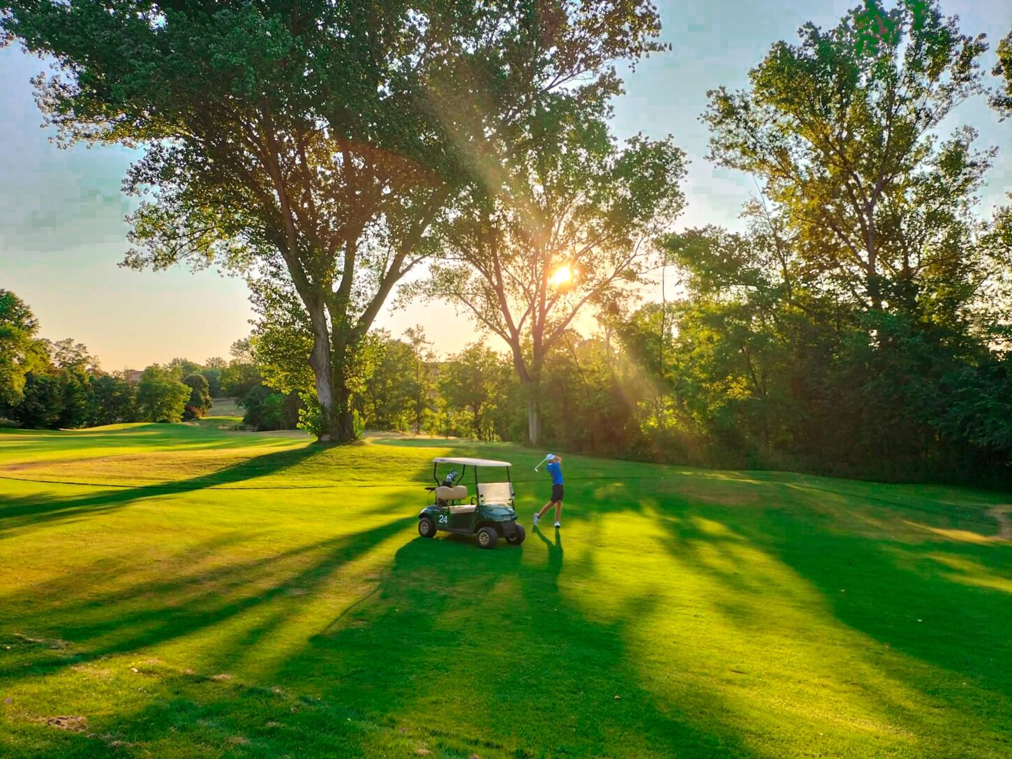 Golfplatzansicht