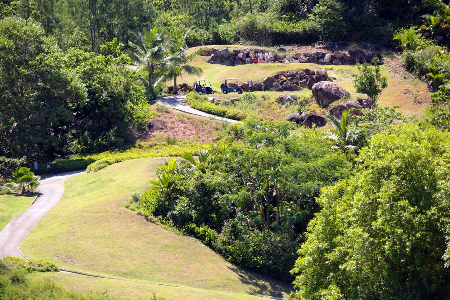 Golf course Seychelles Golf Club 5762