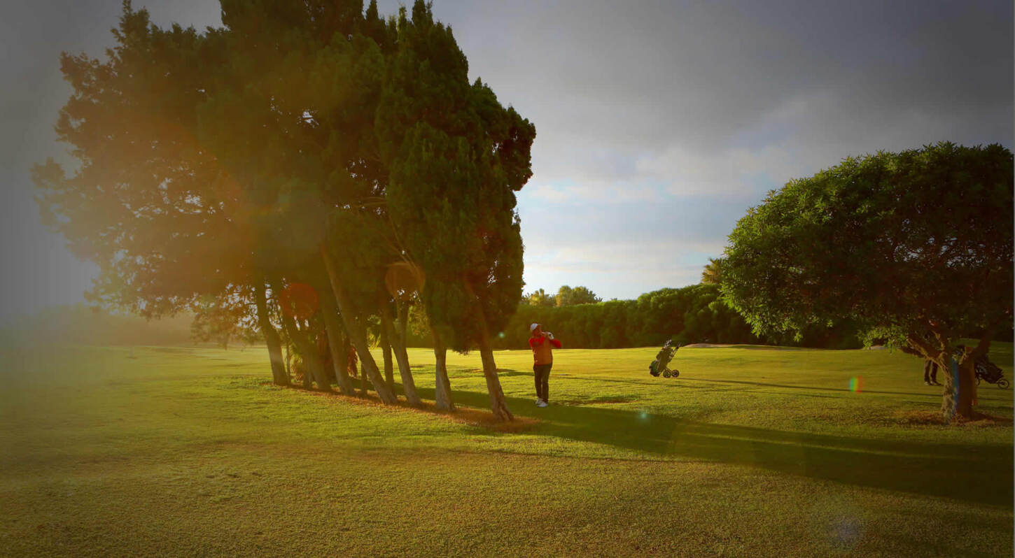 Golfplatzansicht