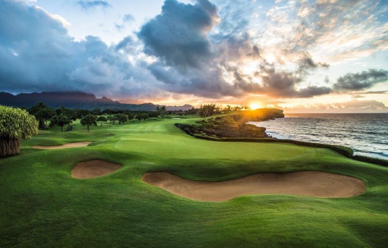 Golf course Poipu Bay Golf Course 6270