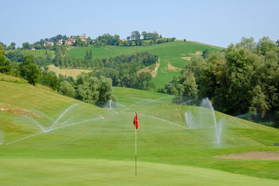 Golfplatzansicht
