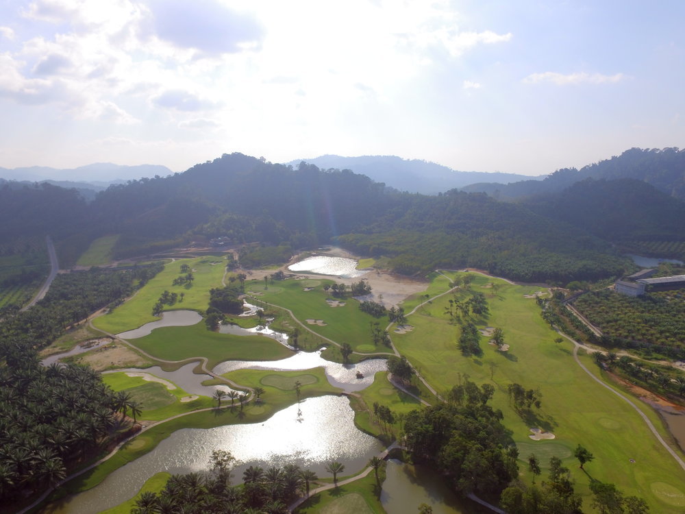 Golfplatzansicht