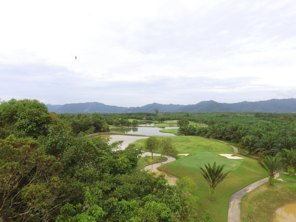 Golfplatzansicht
