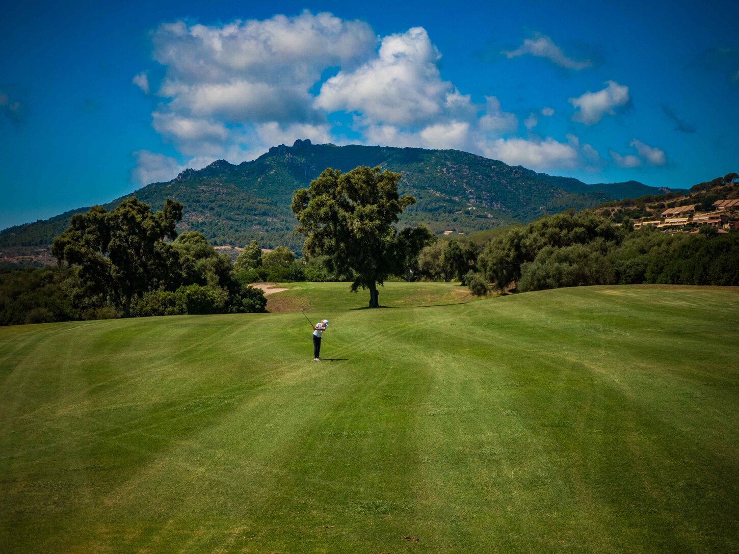 Golfplatz Ansicht