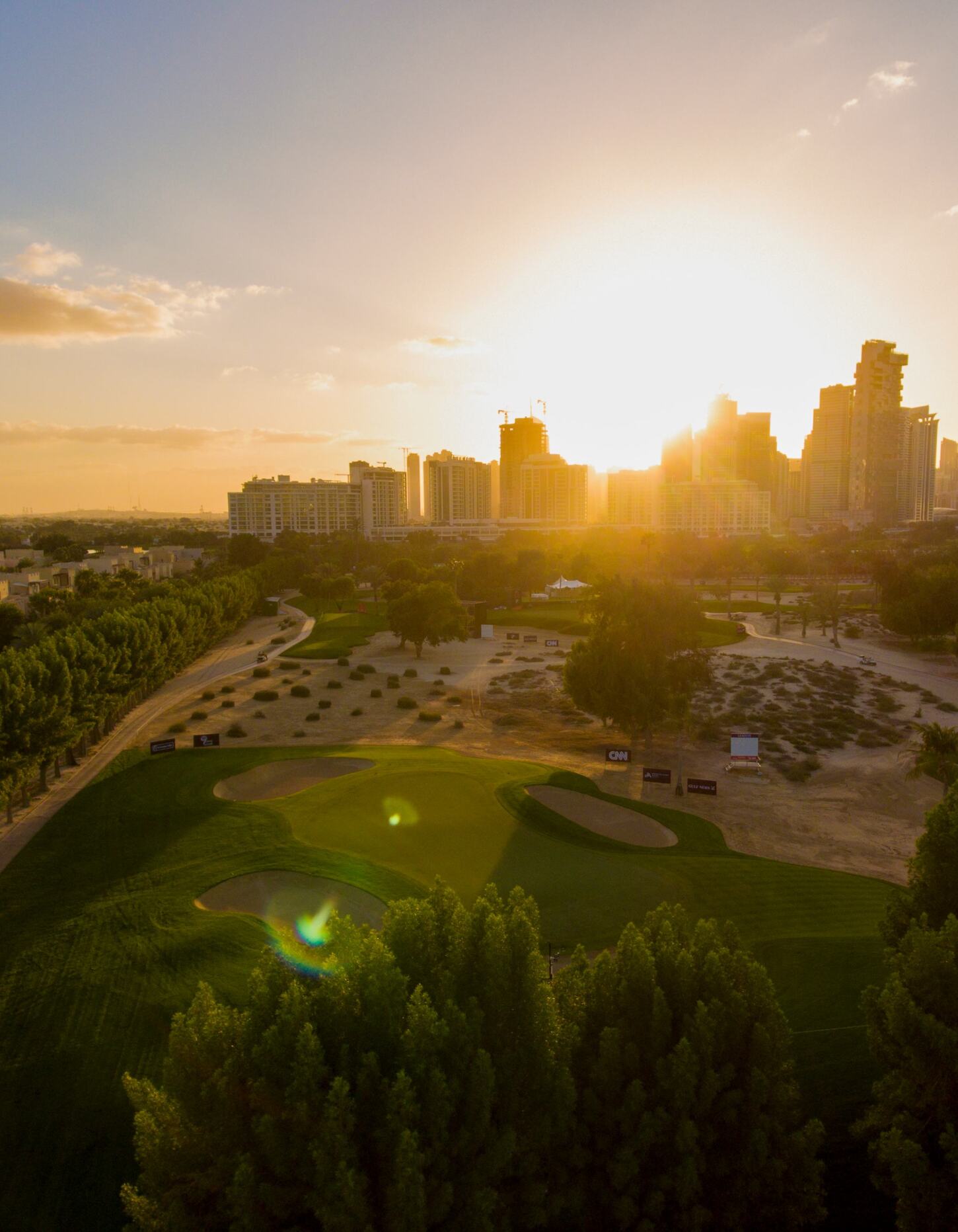 Golf course Emirates Golf Club - Majlis 6976