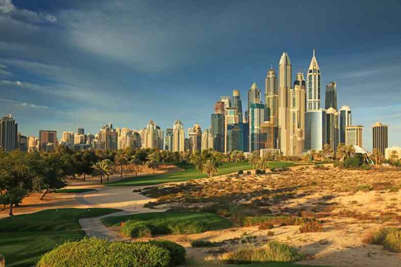 Golf course Emirates Golf Club - Majlis 6972