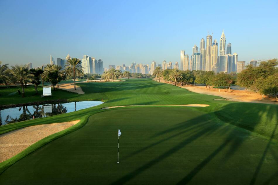 Golf course Emirates Golf Club - Majlis 6974