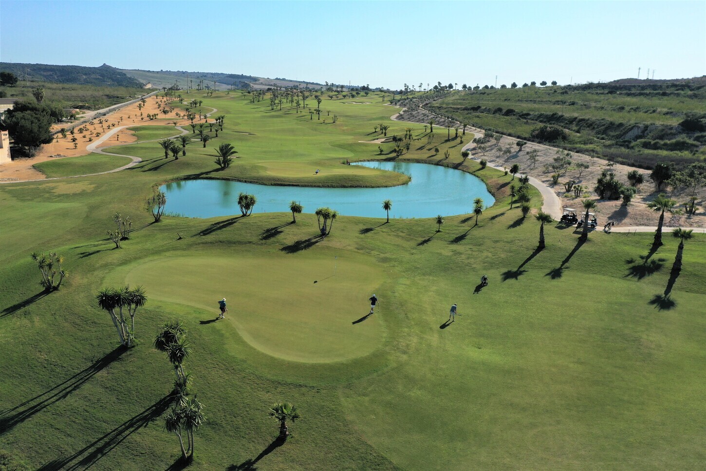 Golfplatz Ansicht