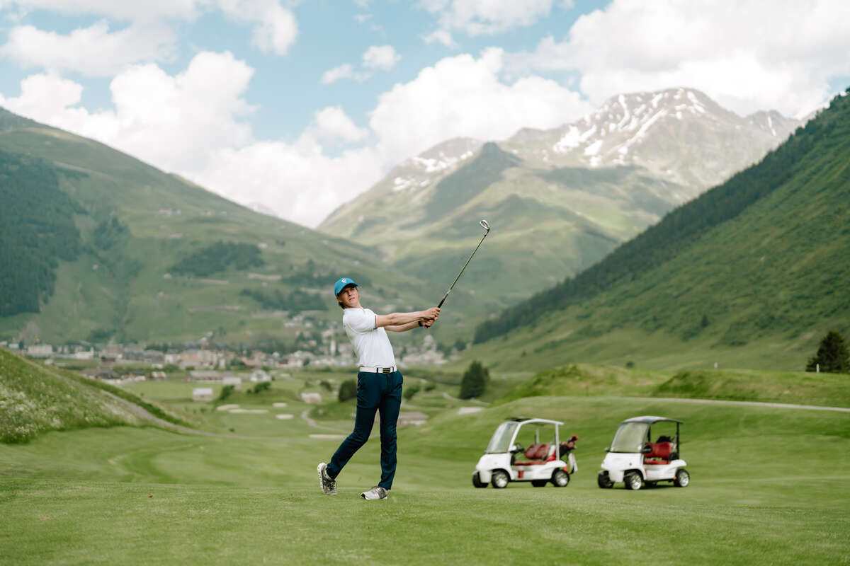 Golf course Andermatt Swiss Alps Golf Course 9144