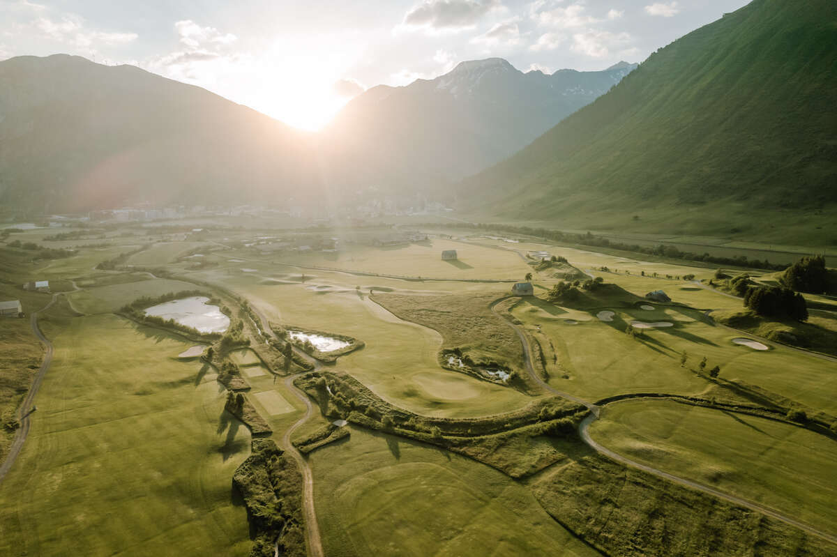 Golf course Andermatt Swiss Alps Golf Course 9146