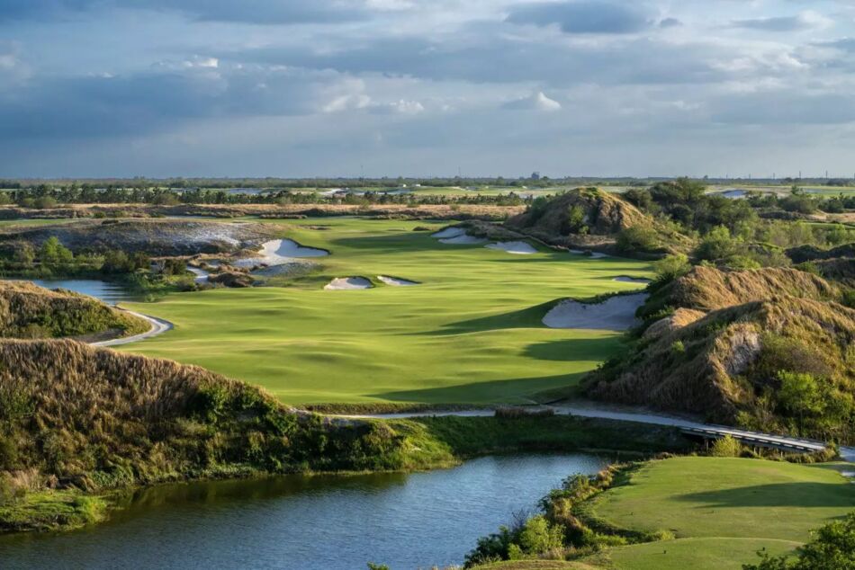 Golf course Streamsong Red 9325