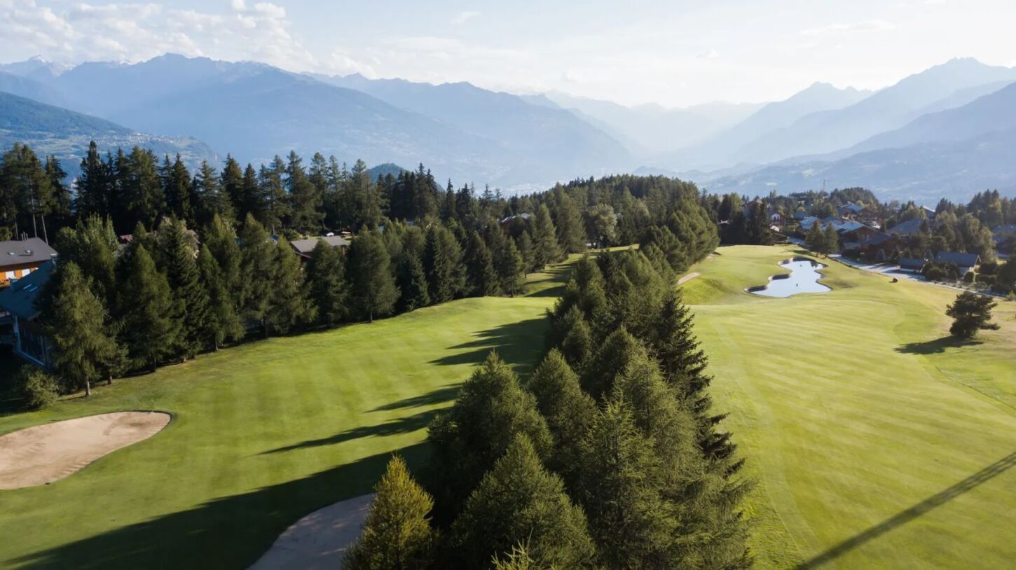 Golf course Crans-sur-Sierre Golf Club 9533