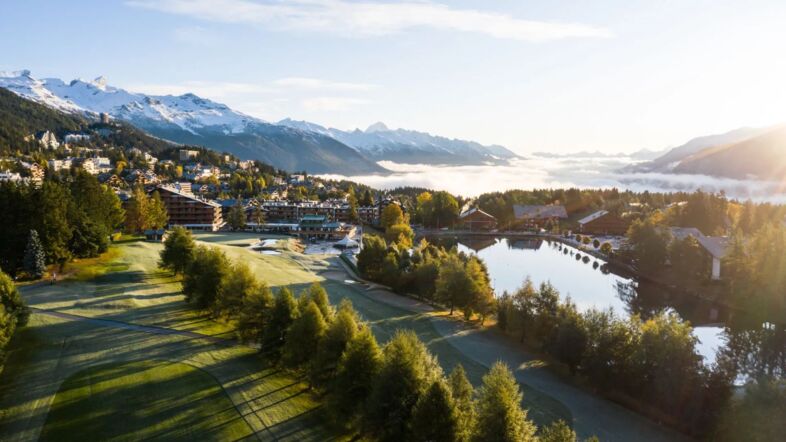 Golf course Crans-sur-Sierre Golf Club 9532