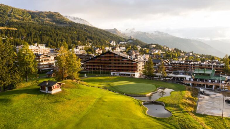 Golf course Crans-sur-Sierre Golf Club 9535