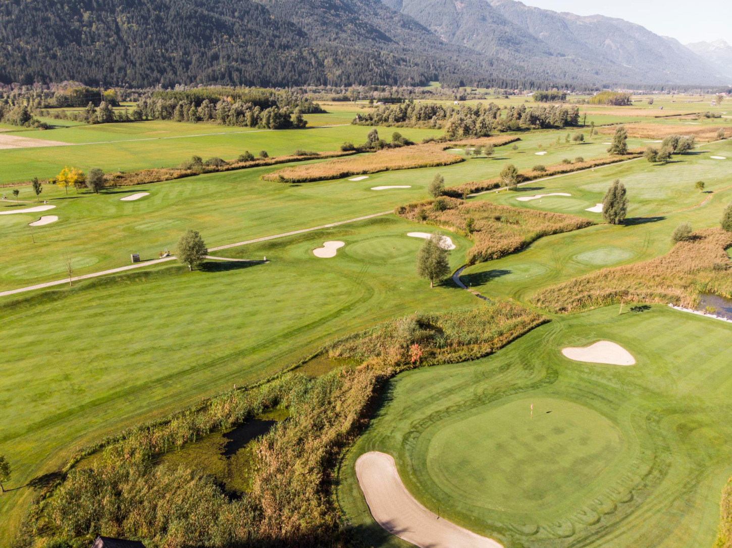 Golfplatzansicht