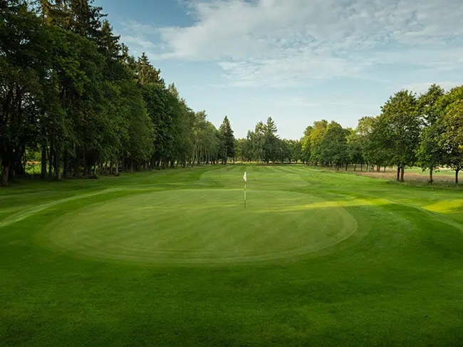 Golfplatzansicht