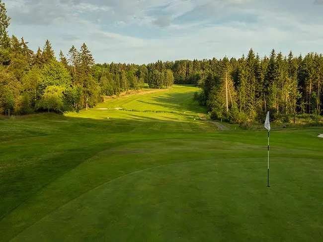 Golfplatzansicht
