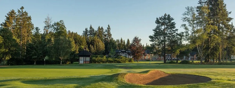 Golfplatzansicht
