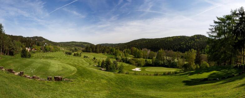 Golfplatzansicht