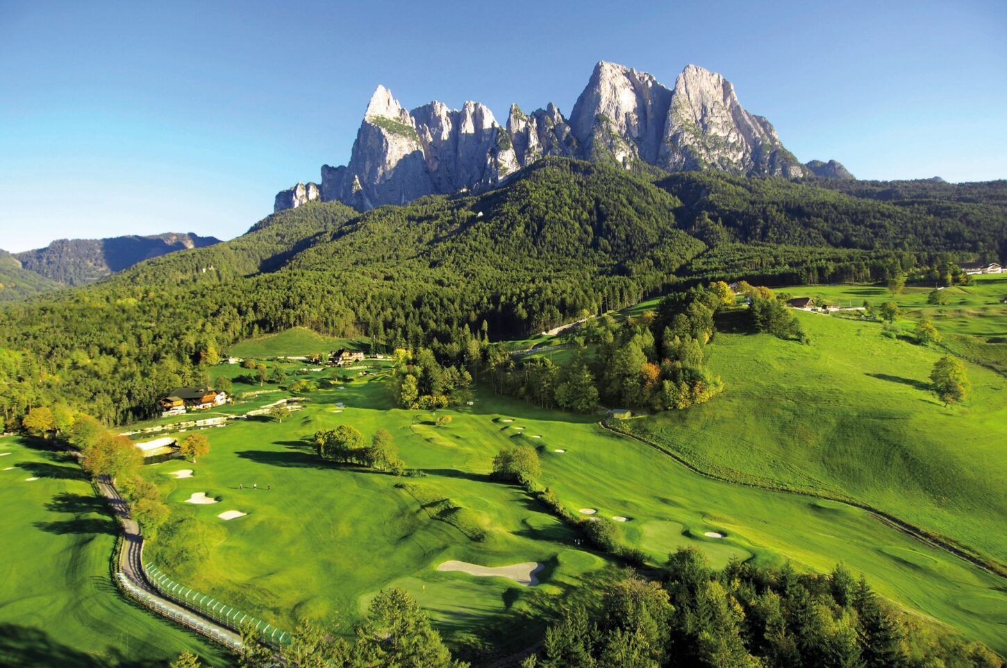 Golfplatzansicht