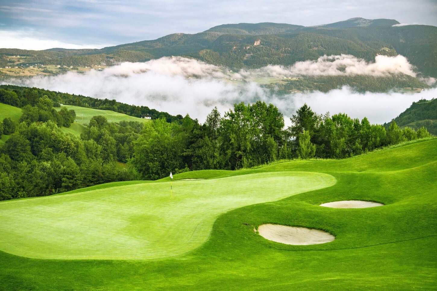 Golfplatzansicht