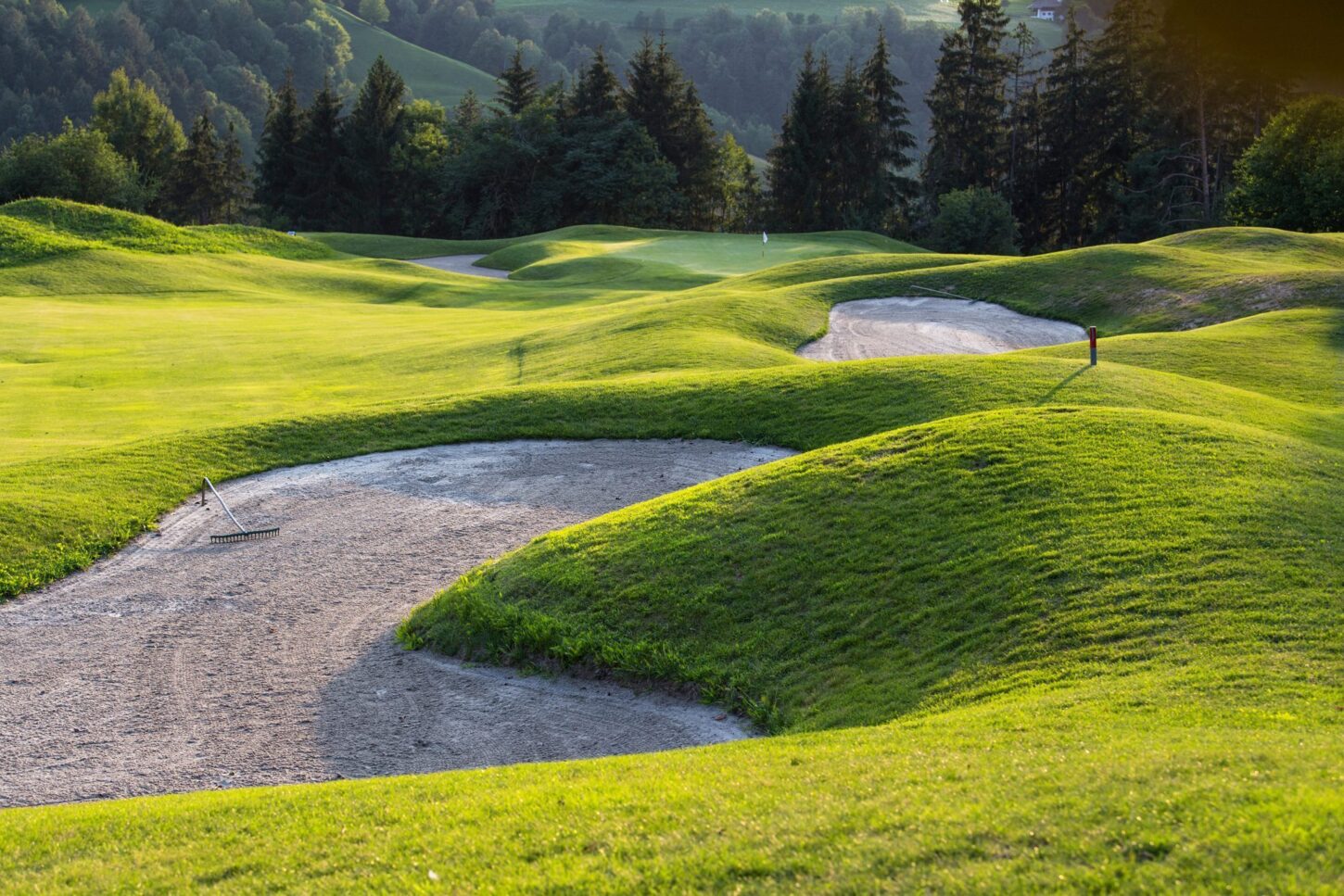 Golfplatzansicht