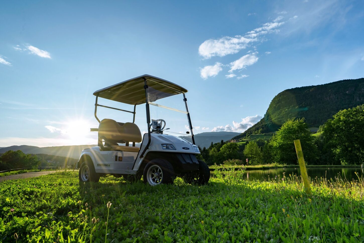 Golfplatzansicht