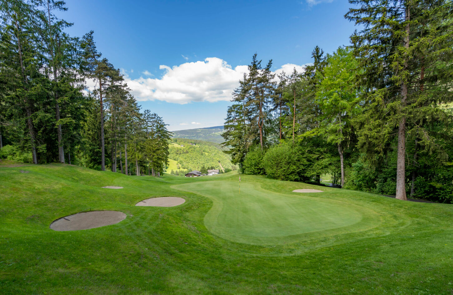 Golfplatzansicht