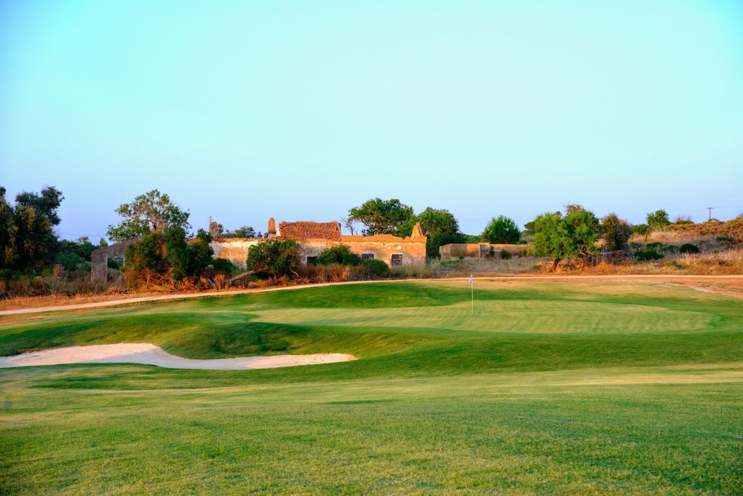 Golfplatzansicht