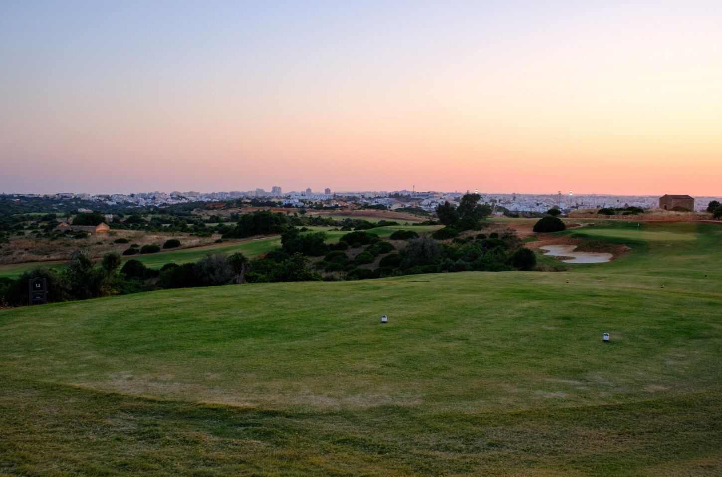 Golfplatzansicht